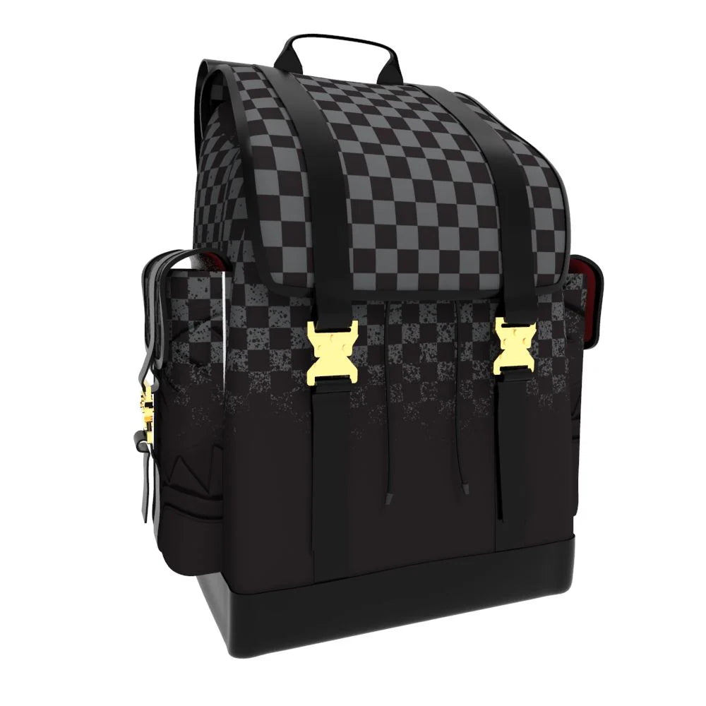 Sprayground - Spritz Black Monte Carlo Backpack - Clique Apparel