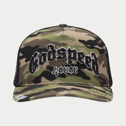 GodSpeed -  Camo Gs Trucker - Clique Apparel