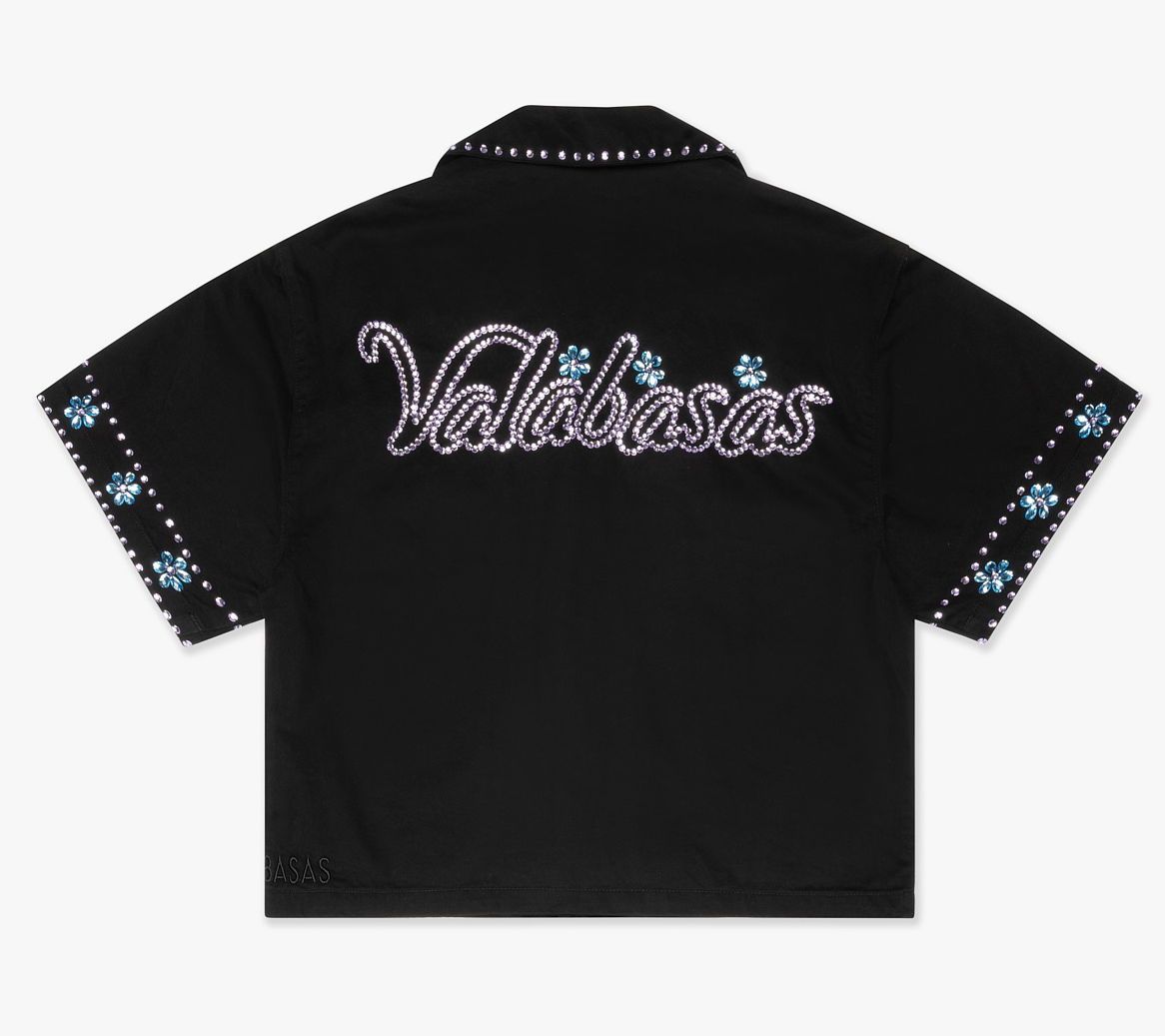 Valabasas - Under Pressure Black Button Down - Clique Apparel