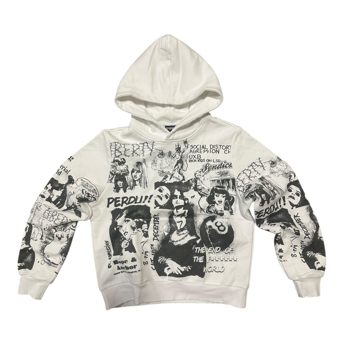 Syndicate - Liberty Hoodie - White - Clique Apparel