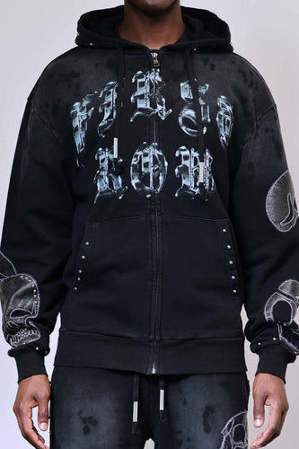 First Row - Wake Up Zip Up Hoodie - Clique Apparel