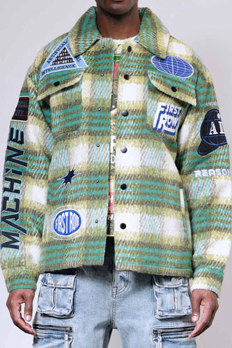 First Row - Post Human Shaket - Clique Apparel