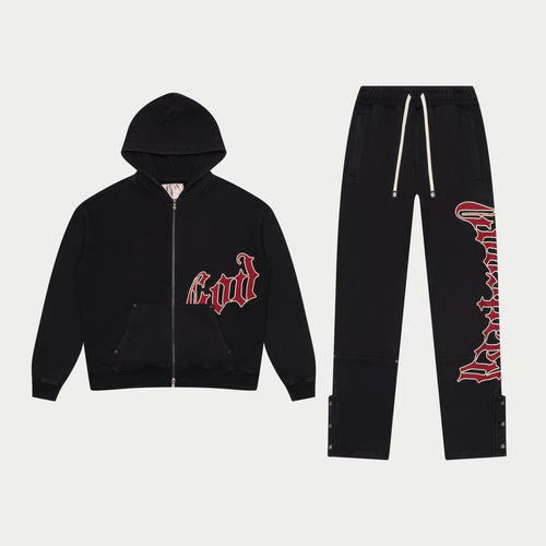 Godspeed - OG Logo V2 (Black/Red) 2025 - Clique Apparel