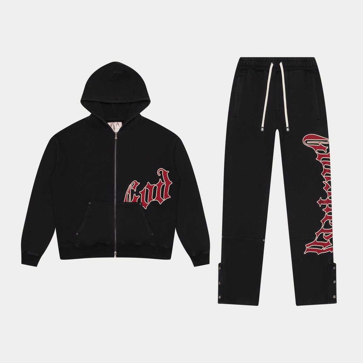 Godspeed - OG Logo V2 (Black/Red) 2025 - Clique Apparel