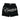 Mixed Emotion- Black Signature Shorts - Clique Apparel
