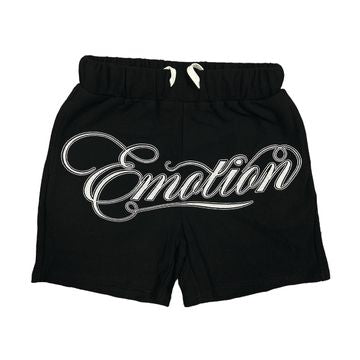 Mixed Emotion- Black Signature Shorts - Clique Apparel