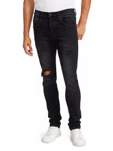 Load image into Gallery viewer, Purple - P002 Black Repair Jeans (P002 - BLR) - Clique Apparel