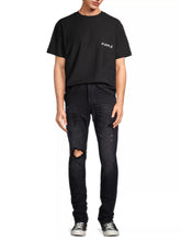 Load image into Gallery viewer, Purple - P002 Black Repair Jeans (P002 - BLR) - Clique Apparel