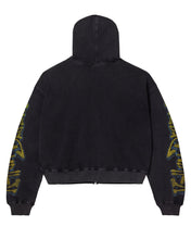 Load image into Gallery viewer, Vale Forever - Gods Liberty Zip up Hoodie - Black - Clique Apparel