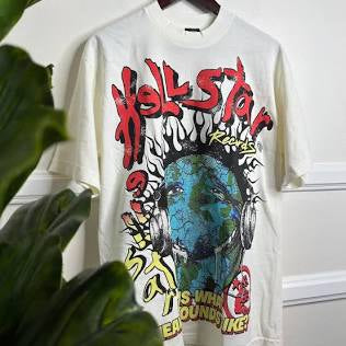 HS - Studios Heaven On Earth - Cream Tee - Clique Apparel