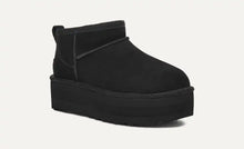 Load image into Gallery viewer, UGG - Women&#39;s Classic Ultra Mini Platform - BLACK - Clique Apparel