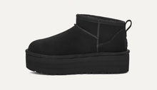 Load image into Gallery viewer, UGG - Women&#39;s Classic Ultra Mini Platform - BLACK - Clique Apparel