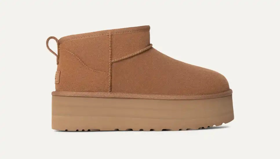 UGG - Women's Classic Ultra Mini Platform - CHESTNUT - Clique Apparel