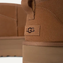 Load image into Gallery viewer, UGG - Women&#39;s Classic Ultra Mini Platform - CHESTNUT - Clique Apparel