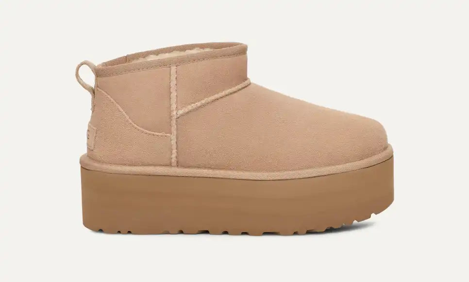 UGG - Women's Classic Ultra Mini Platform - SAND - Clique Apparel
