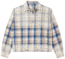 Load image into Gallery viewer, Valley  Forever -Skyfall Flannel - Cream/Blue - Clique Apparel