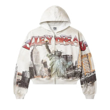 Load image into Gallery viewer, Valley  Forever - NYC Zip Up Hoodie - White - Clique Apparel