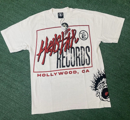 HS - Studios Records Tee - Cream - Clique Apparel