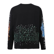 Load image into Gallery viewer, Lost Intricacy - Heaven &amp; Hell Long Sleeve - Black - Clique Apparel