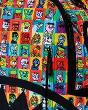 Load image into Gallery viewer, Sprayground Backpack -  Repeat Mayhem DLXSR Backpack Black - Clique Apparel
