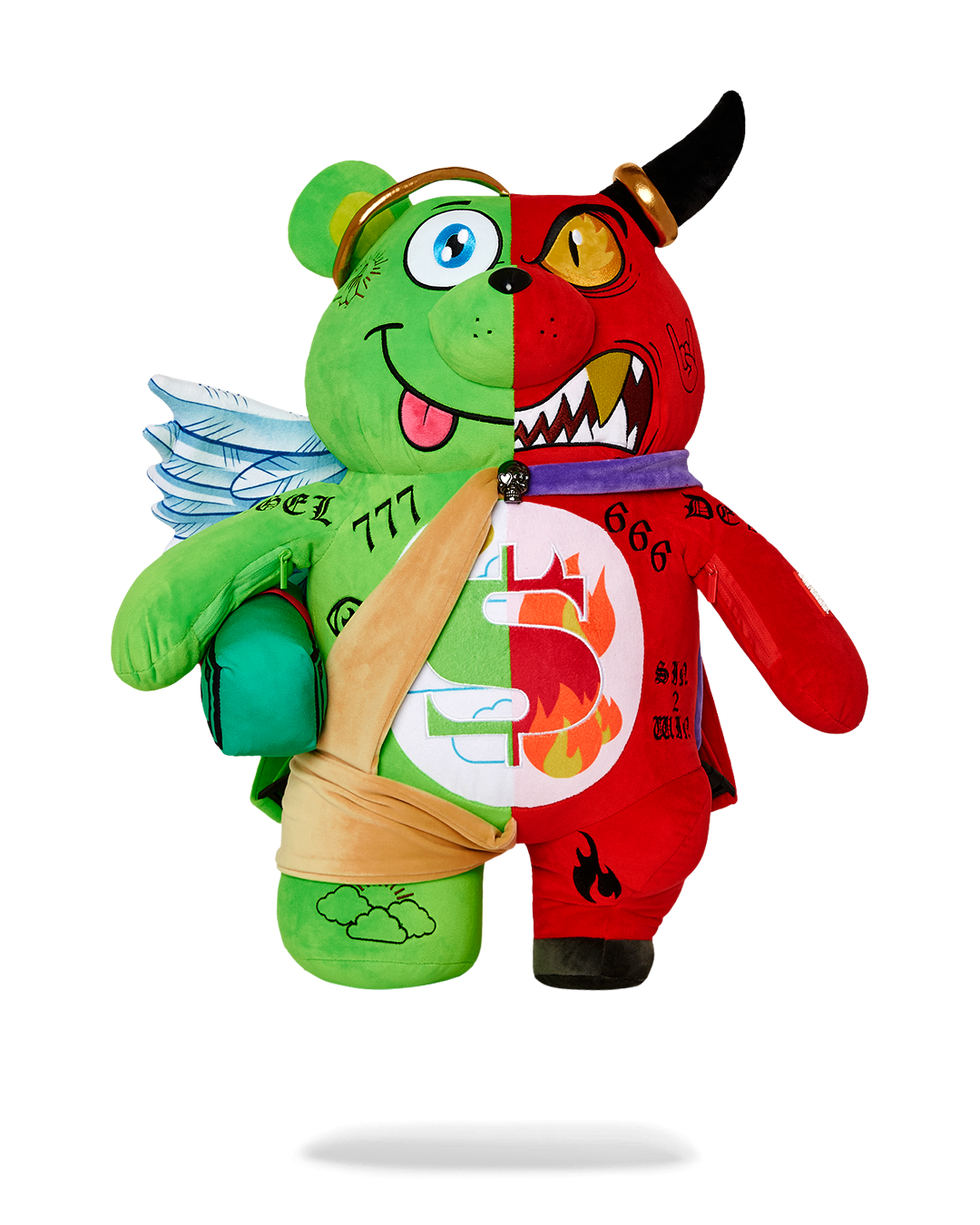 Sprayground - Halo Diablo MoneyBear Backpack - Clique Apparel