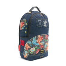 Load image into Gallery viewer, Sprayground - Evisu Style DLX - Denim  Backpack - Clique Apparel