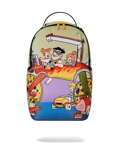 Sprayground - Flintstones Blinged Out Car DLXR Backpack - Clique Apparel