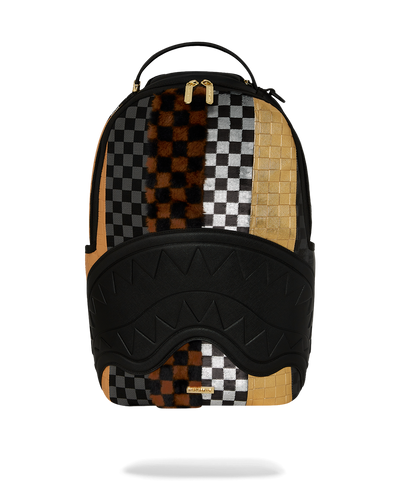 Sprayground- MIX MEDIA SHARK DLXSV BACKPACK - Clique Apparel