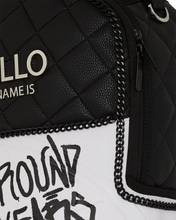 Load image into Gallery viewer, Sprayground - Hello My Name Is 15 Years Quilted Backpack (Super Rare) - Clique Apparel