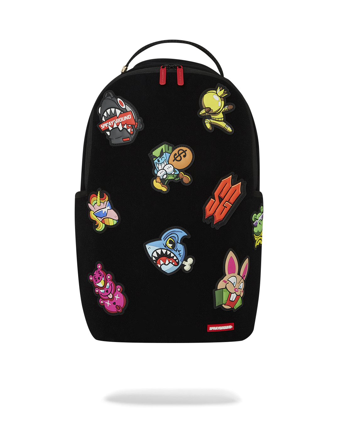 Sprayground - All Velcro Shark Gang DLX-Special Backpack - Clique Apparel