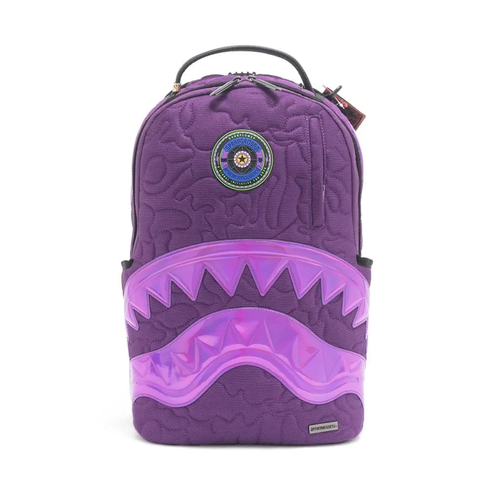 Sprayground - AI Quilted Iridescent Backpack - Clique Apparel