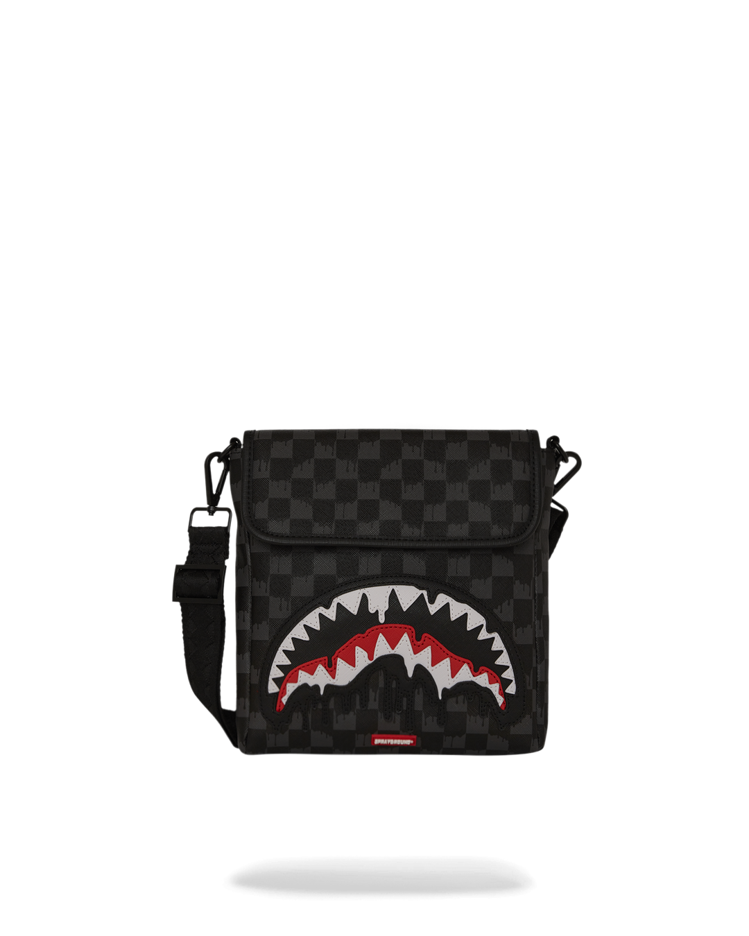 Sprayground - Dripping Sharks In Paris Messenger Sling - Clique Apparel
