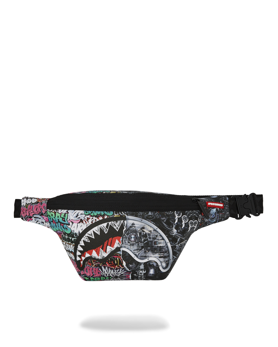 Sprayground - Split Cybershark Savvy Crossbody - Clique Apparel