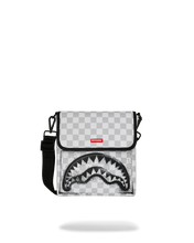 Load image into Gallery viewer, Sprayground - Black Stencil Shark Messenger Bag