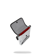 Load image into Gallery viewer, Sprayground - Black Stencil Shark Messenger Bag