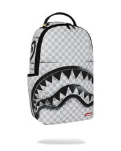 Load image into Gallery viewer, Sprayground - Black Stencil Shark DLXSV Backpack