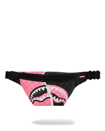 Sprayground - Pink and Black Tear Sip Savvy Crossbody