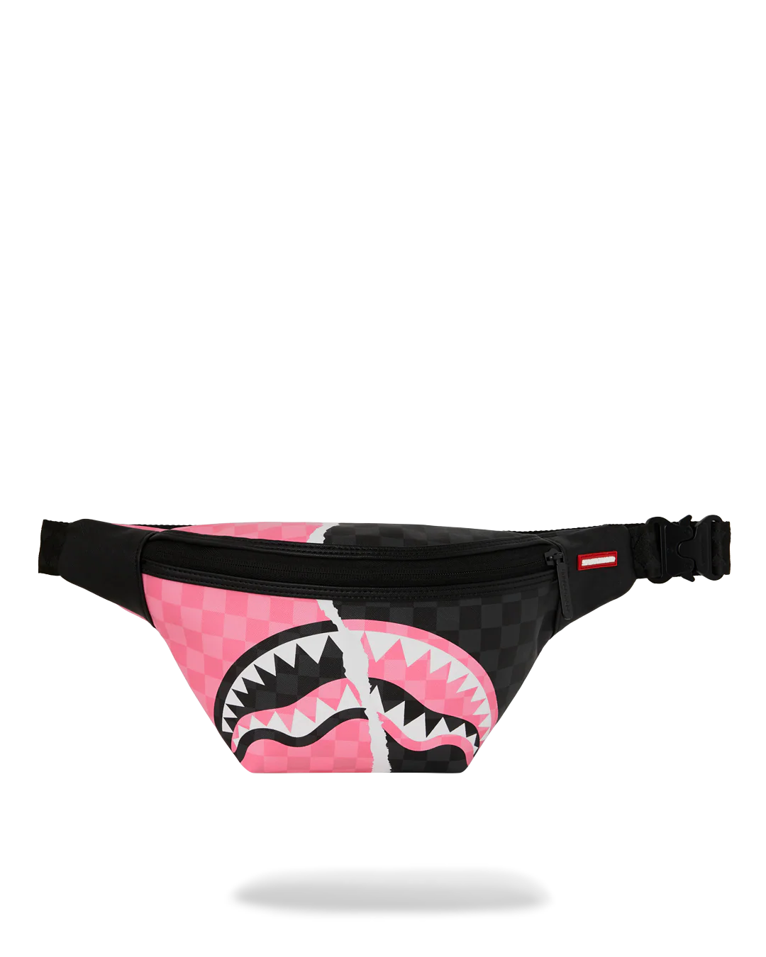 Sprayground - Pink and Black Tear Sip Savvy Crossbody