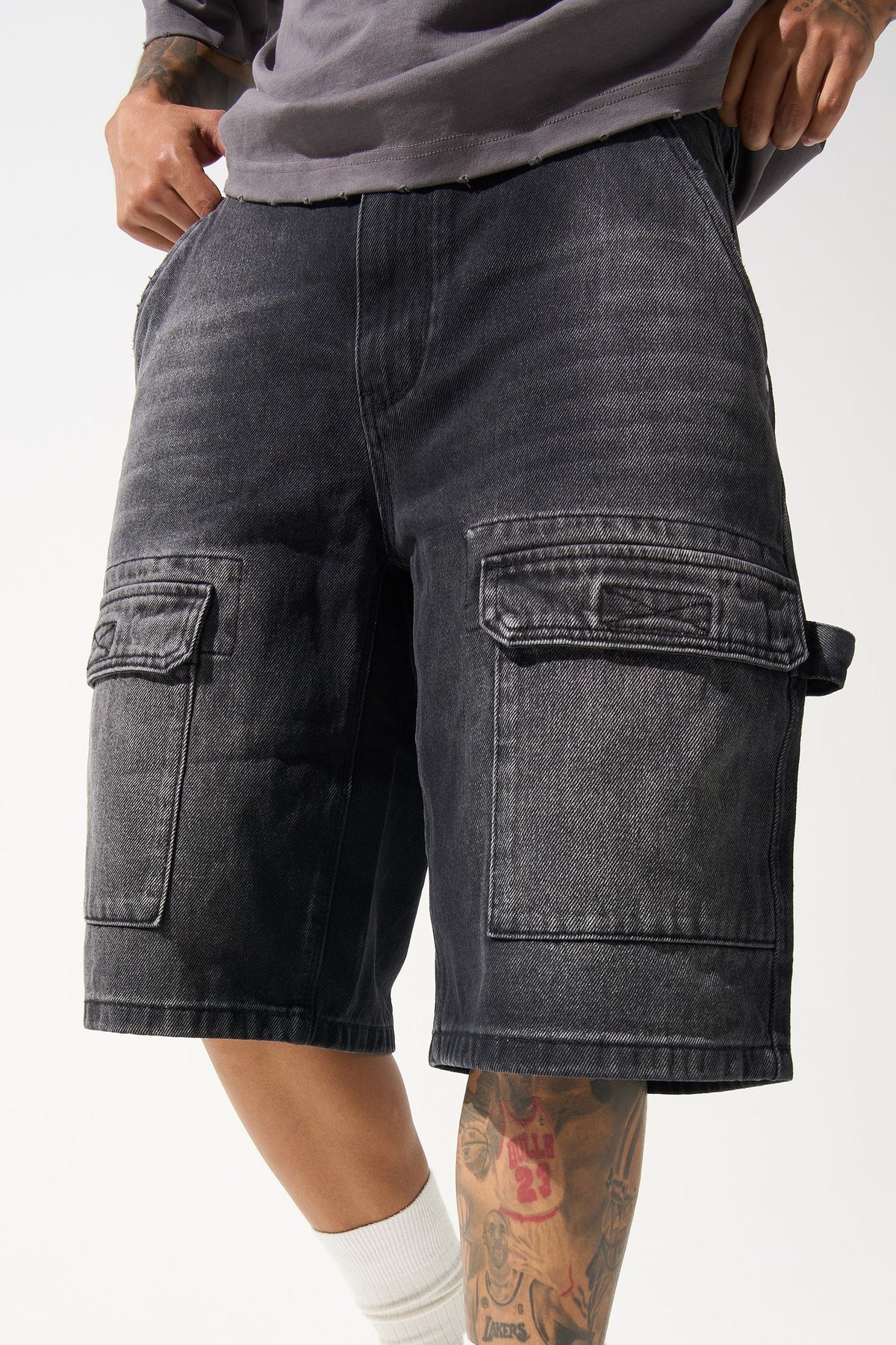Serenede - Cast Denim Shorts - Clique Apparel