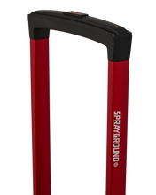 Load image into Gallery viewer, Sprayground - Exterior Gold Zip Pocket Sharks in Paris Jetsetter Carry-On Luggage - Clique Apparel