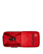 Load image into Gallery viewer, Sprayground - Exterior Gold Zip Pocket Sharks in Paris Jetsetter Carry-On Luggage - Clique Apparel