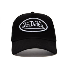 Load image into Gallery viewer, Von Dutch - Black &amp; White Trucker - Clique Apparel