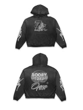 Load image into Gallery viewer, Triple Seven Trap Hoodie - Black - Clique Apparel