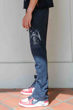 Load image into Gallery viewer, First Row - Made In Heaven Shining Angel Joggers  - Black - Clique Apparel