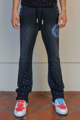 First Row - Faith Dealer Joggers - Black - Clique Apparel