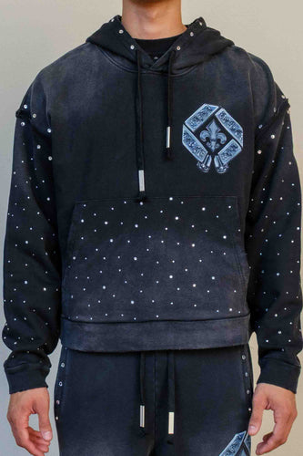 First Row - Faith Dealer Hoodie - Black - Clique Apparel