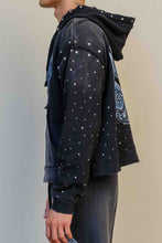 Load image into Gallery viewer, First Row - Faith Dealer Hoodie - Black - Clique Apparel