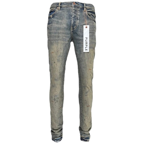 P001 - Industrial Worn Dirty Denim (Dirty Mid Indigo) - Clique Apparel