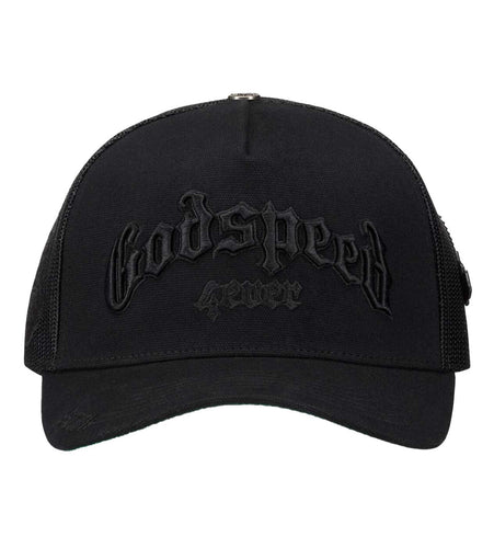 GodSpeed - Forever Trucker Hat Vanta Black - Clique Apparel