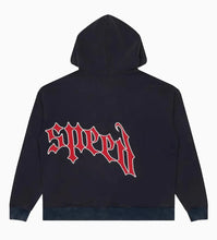 Load image into Gallery viewer, Godspeed - OG Logo Sweatsuit V2 (Navy/Red) 2025 - Clique Apparel